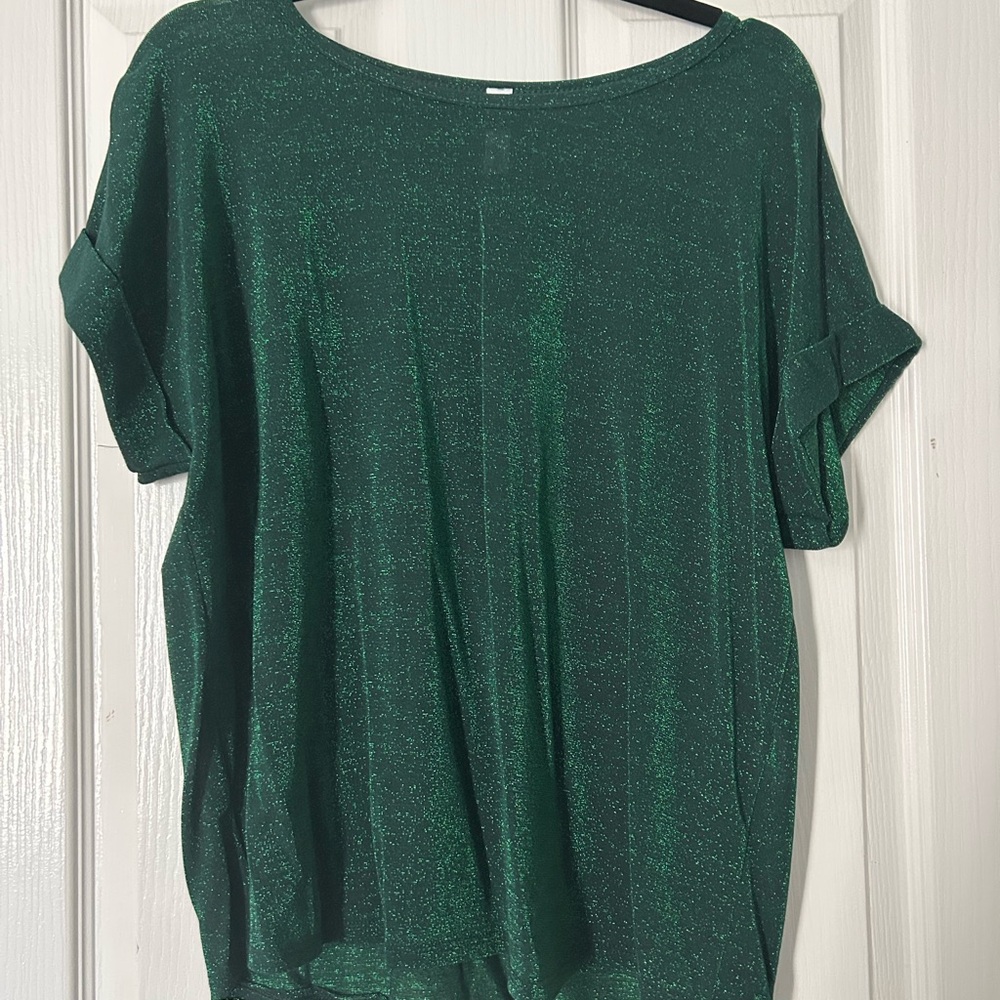 Elegant Green Women's Top